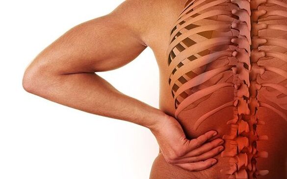 Durerea este principalul simptom neurologic al osteocondrozei spinale