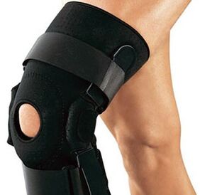 În caz de artroză, este necesară fixarea articulației bolnave a genunchiului cu o orteză